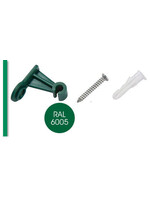Afstandhouders (4stuks) RAL 6005 groen voor draadpaneel