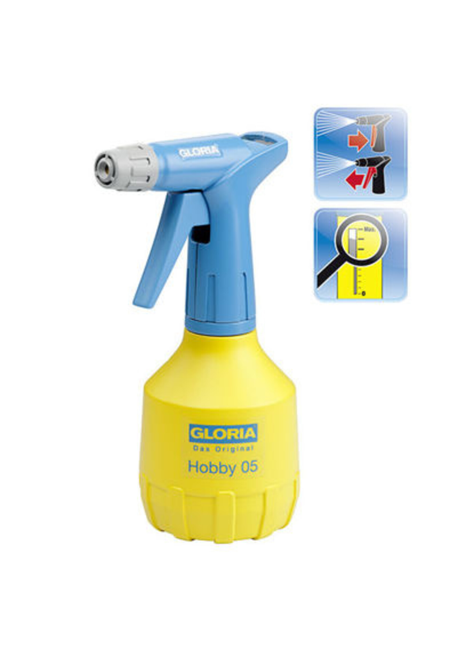 Fijnsproeier Gloria 0.5-liter, Hobby 05