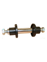 As 13cm, ø 20mm, inclusief 2 wielbouten en stofkapjes