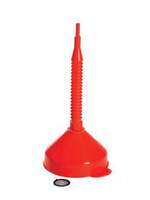 Trechter met flexibele tuit en zeef, 160mm