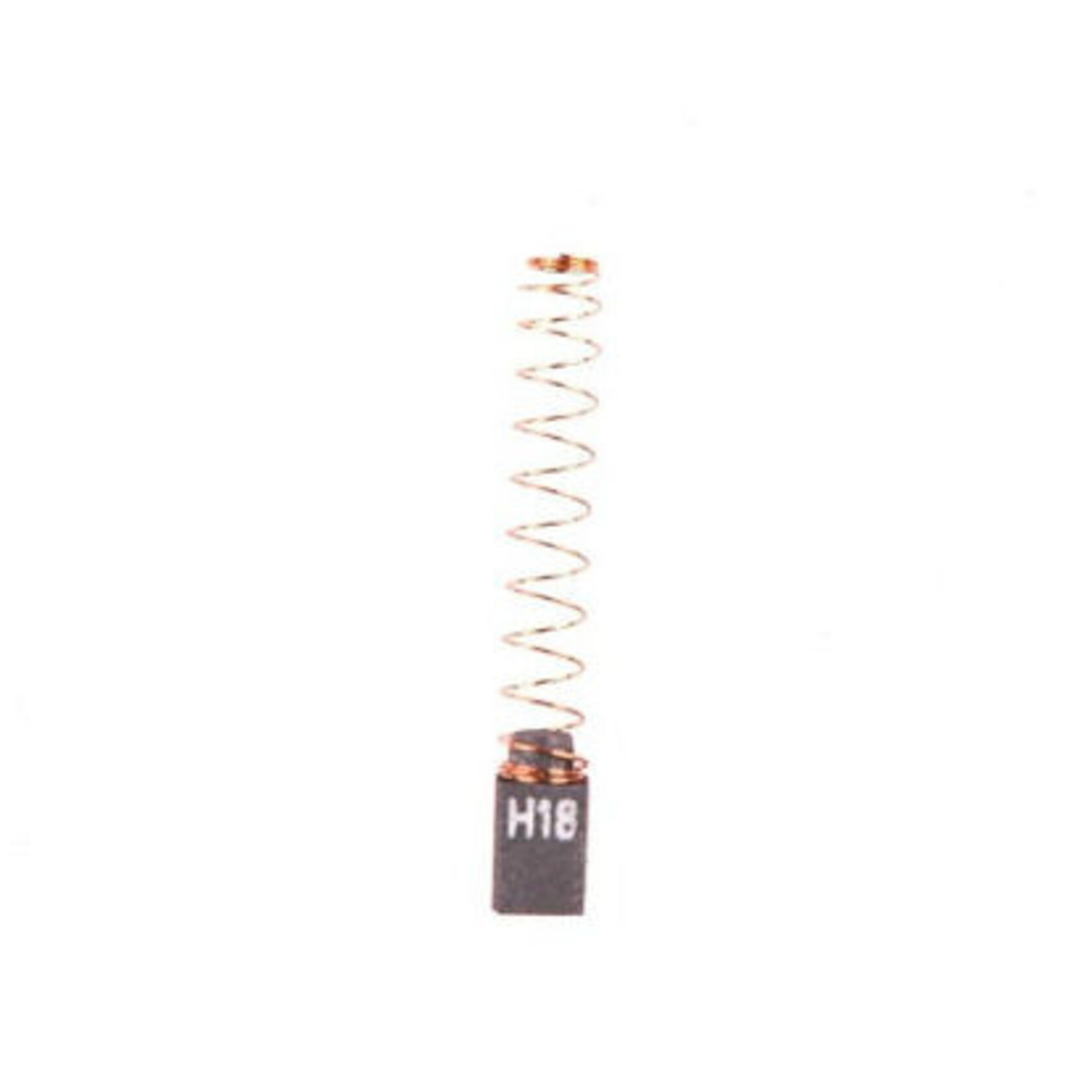 Koolborstel + veer Hauptner HE-07 (2 stuks)