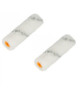 Verfroller Superstreep grijze dr, 12mm vacht, 11cm br (2st)