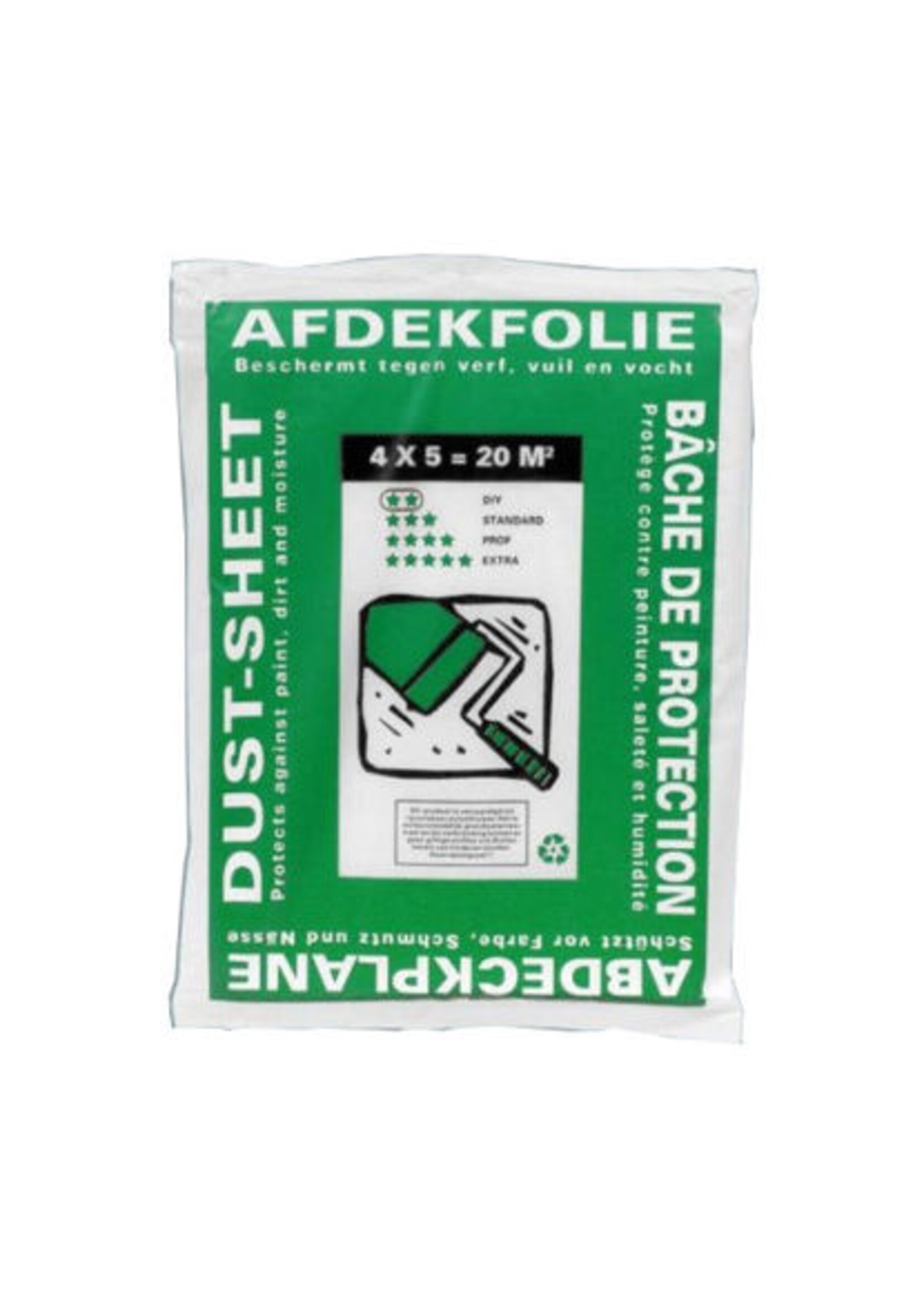 Afdekfolie HDPE 4 x 5m