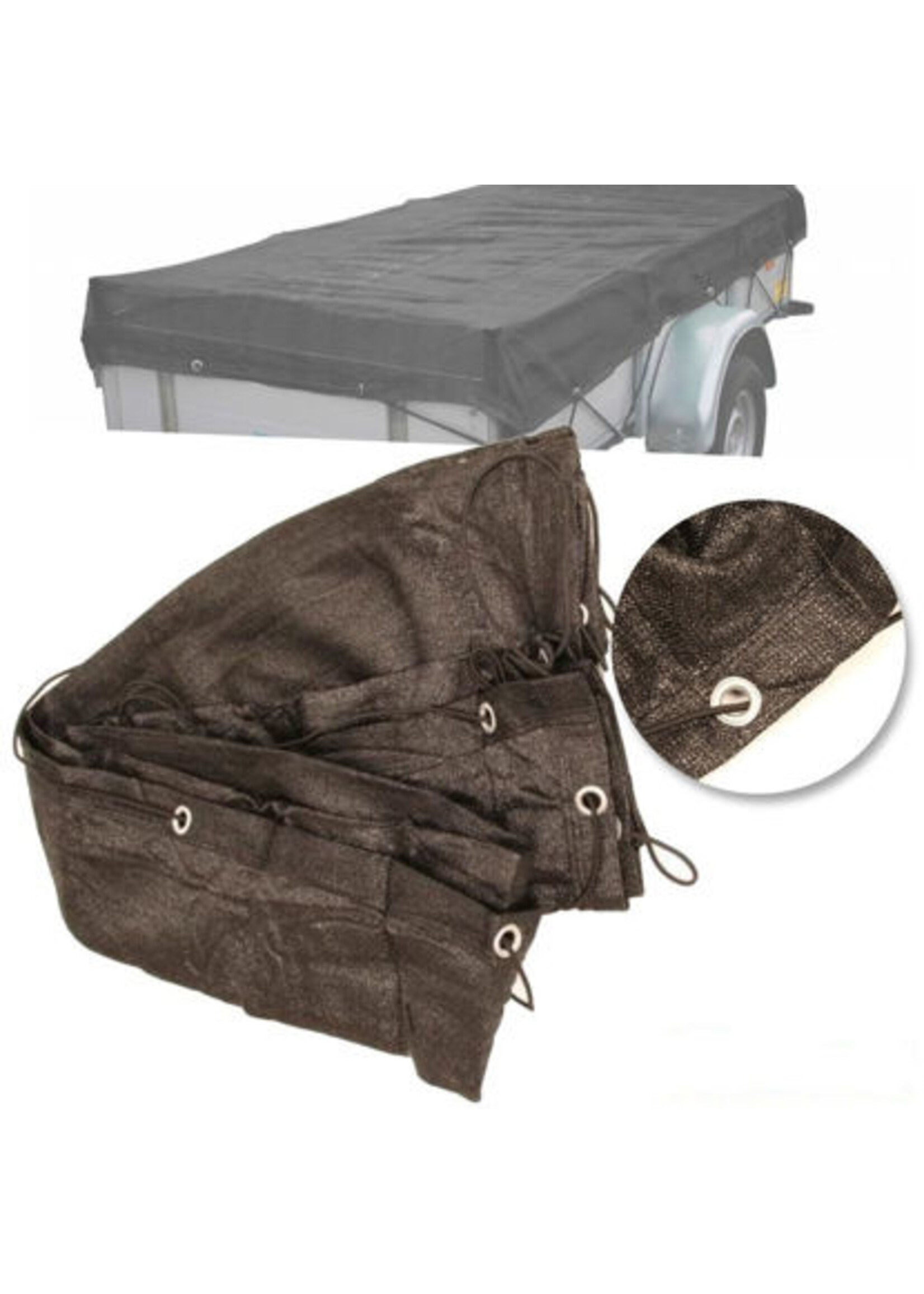 Aanhangernet fijnmazig GAAS 4,00m x 2,00m