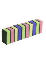 Schuurspons gekleurd á 10 stuks -MM-