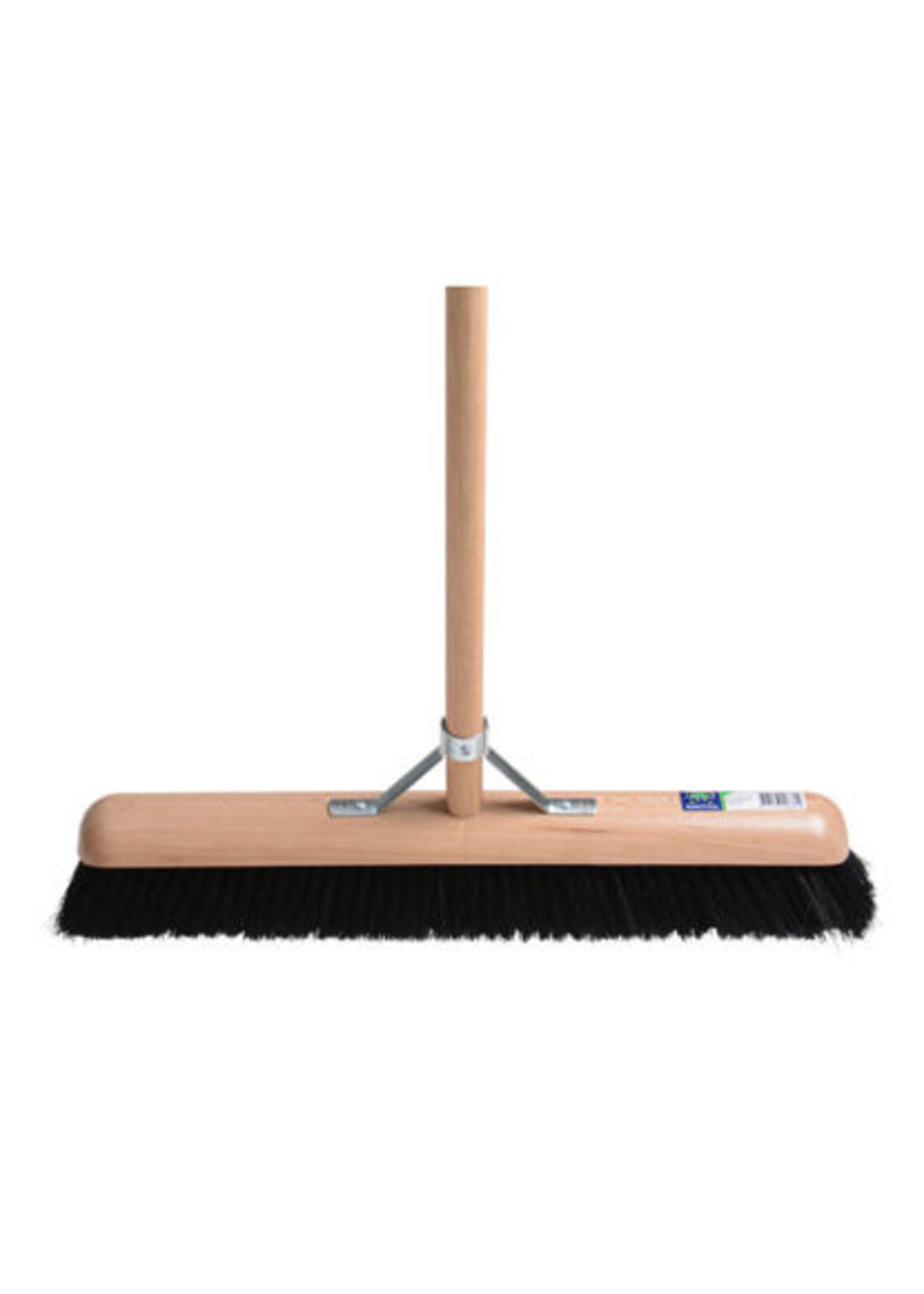 Kamer-/Zaalveger FSC 50cm hout kunsthaar MM met steel 150cm