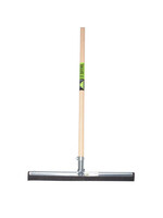 MM Vloertrekker metaal 45cm zwarte rubber -MM-+ steel 150cm