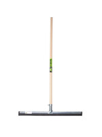 MM Vloertrekker metaal 55cm zwarte rubber -MM-+ steel 150cm