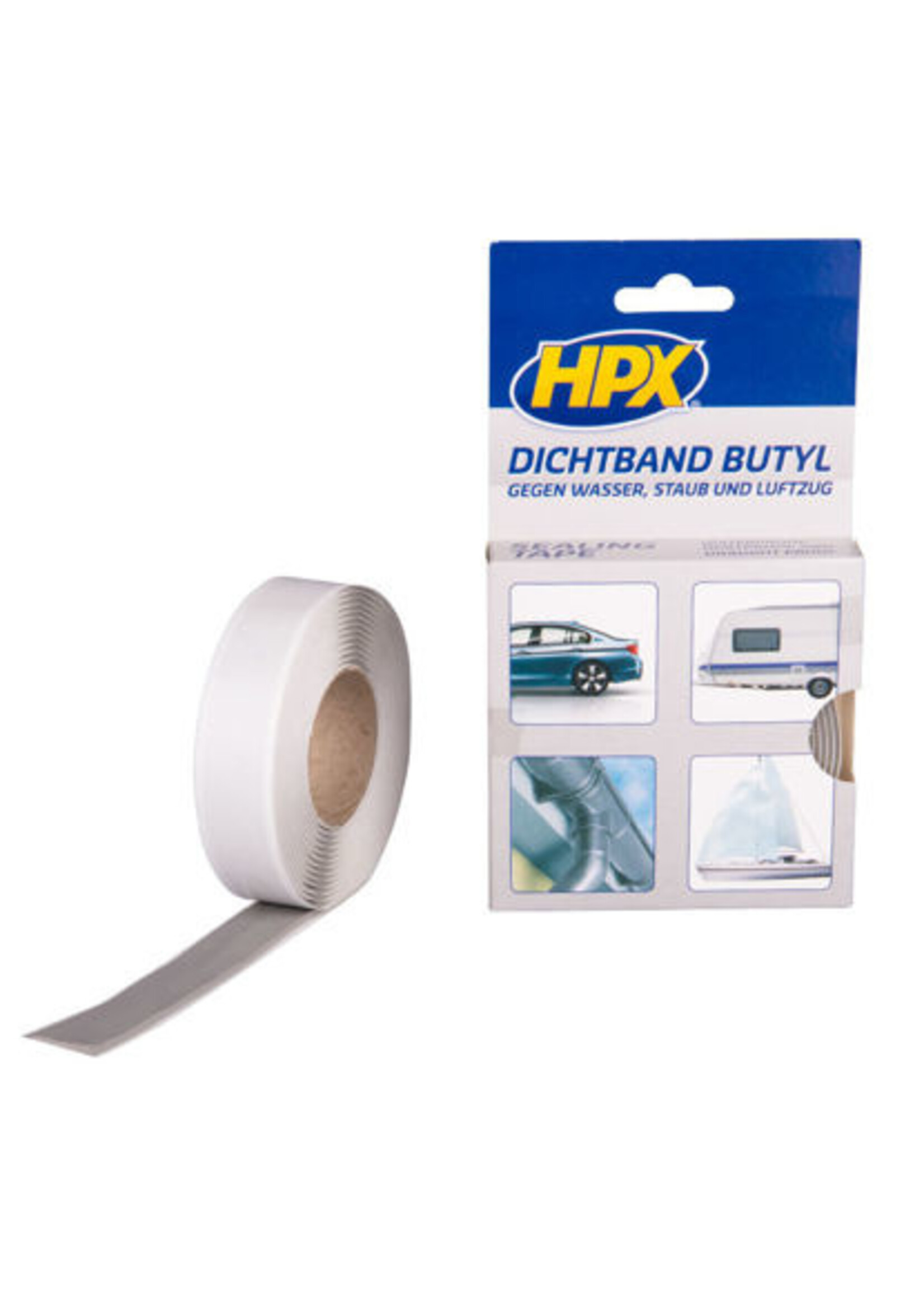 Butyl afdichtingstape GRIJS 20mm x 3m.