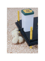 Kuiken drinkfles met klepdeksel 1 l naturel incl. beugel Kuiken drinkfles met klepdeksel 1 l naturel incl. beugel