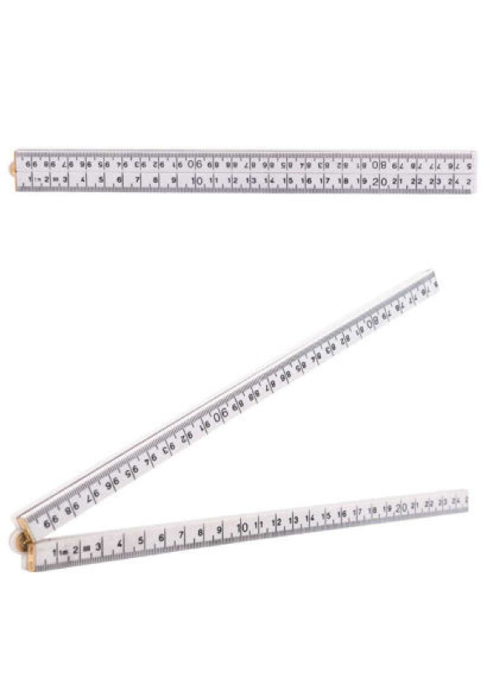 MM Duimstok 1meter, kunststof -MM-