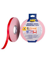 Dubbelzijdig spiegel montage tape WIT 19mm x 25m.