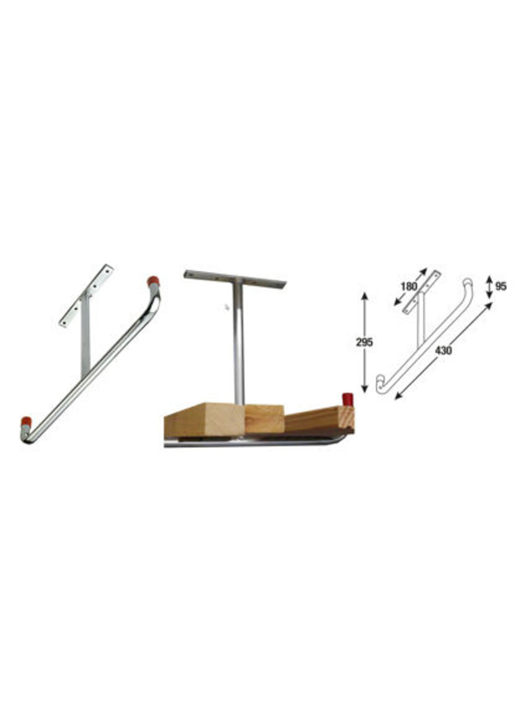 Gereedschaphaak, Plafondhaak :dubbelhaak