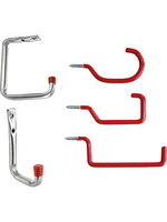 Set verschillende wandhaken 10-delig