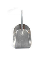 Stalschop aluminium, geklonken dul, los