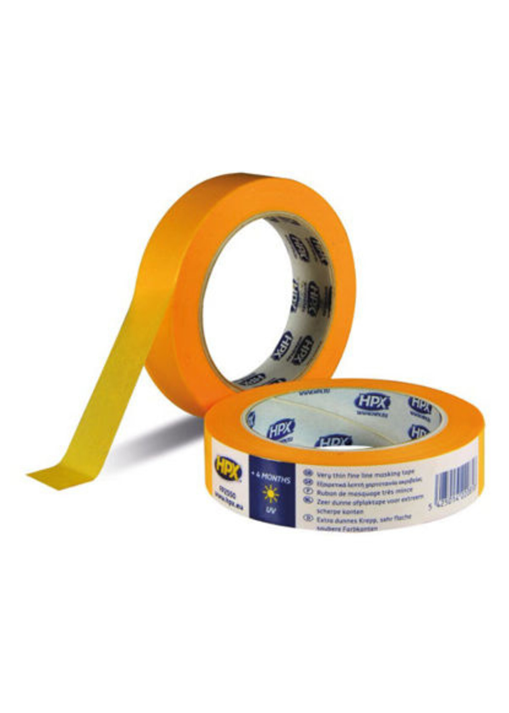 Afplakband Masking Tape 4400 ORANJE 50mm x 50m