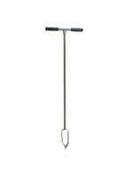 De wit Tuingereedschap Grondboor BLAUW gehard, 7,5cm *deWit*