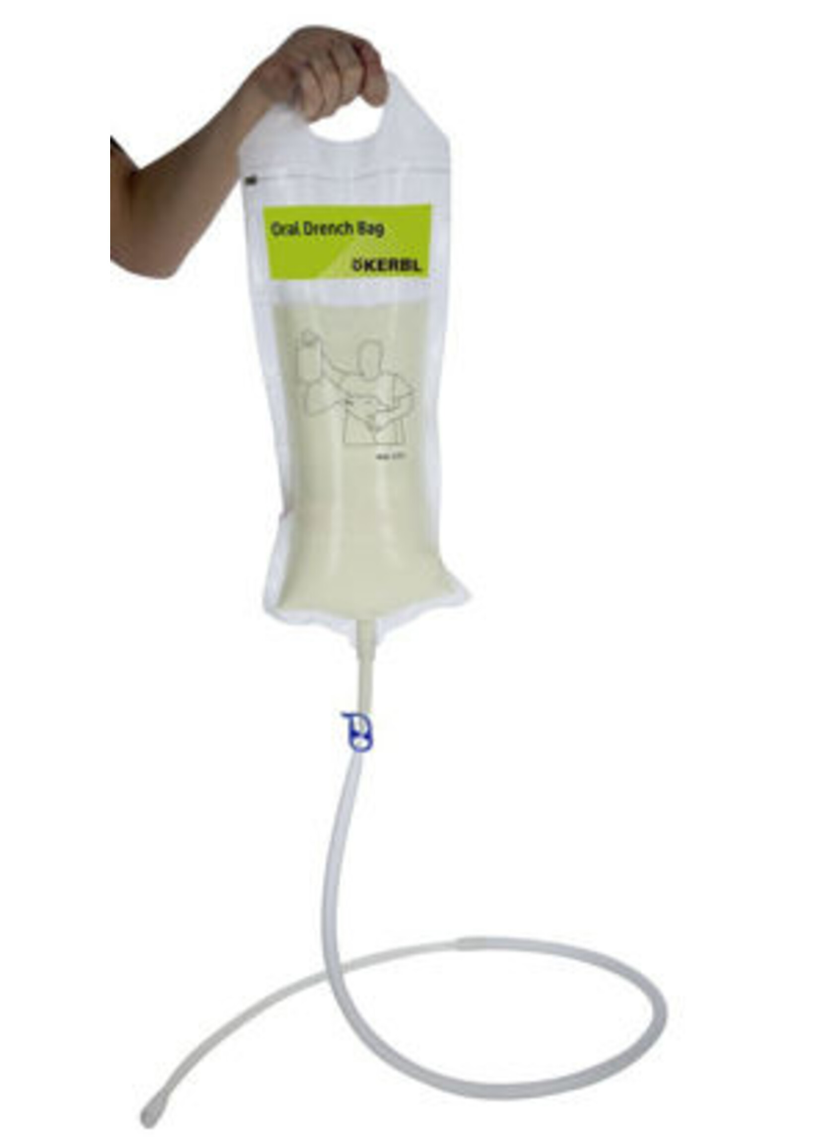 Kalversonde, zak met rits