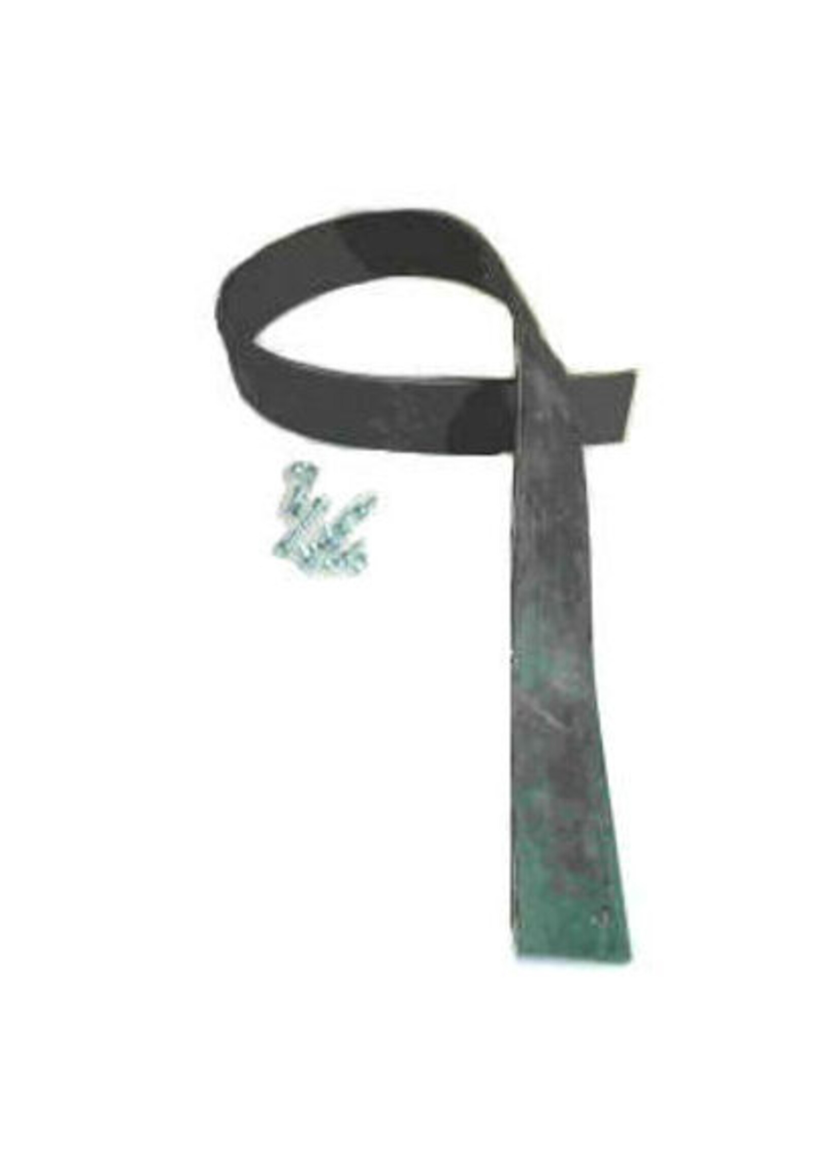 Rubber m.canvas 100cm + boutjes voor combischuif