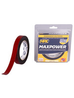 Dubbelzijdig plakband Max Power OUTDOOR ZWART 19mm x 5m.