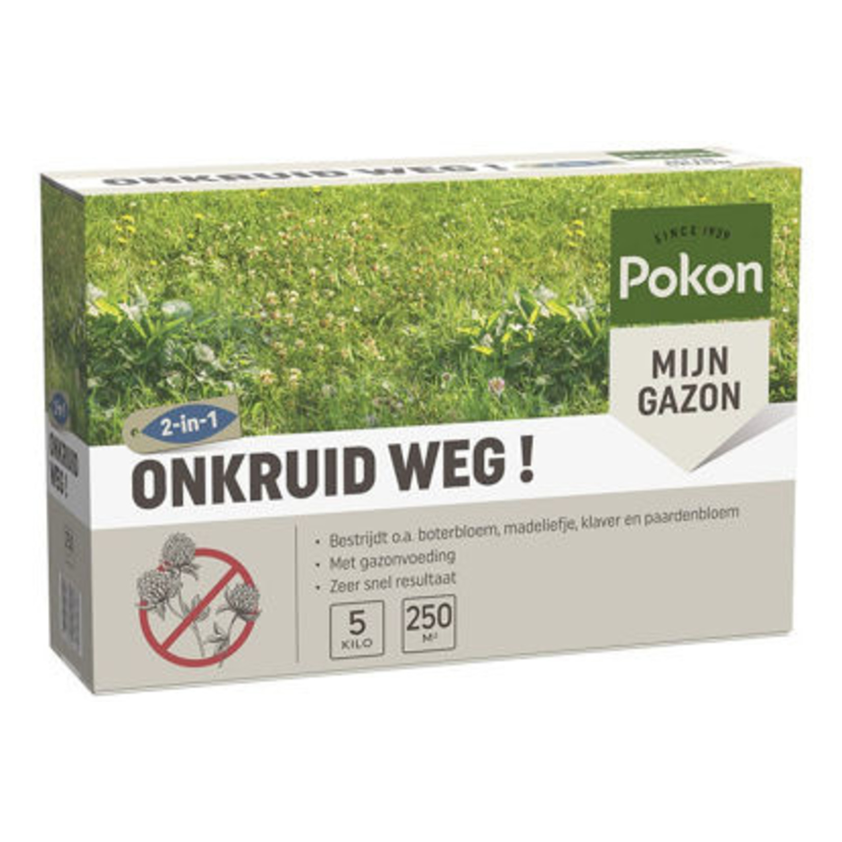 Pokon Pokon Onkruid Weg!  5kg = 250 m2