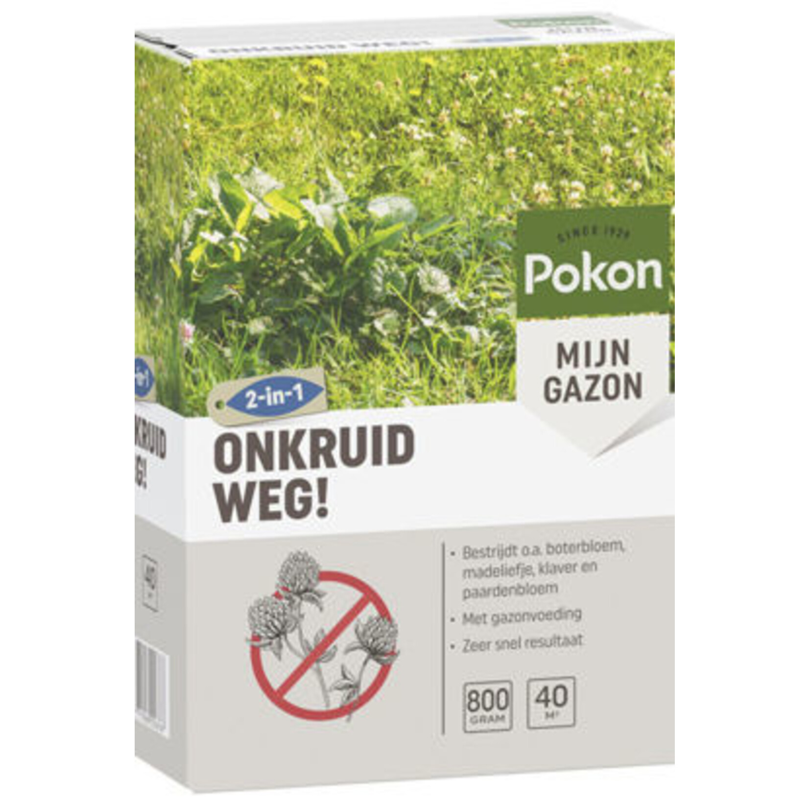 Pokon Pokon Onkruid Weg! 40 m2 T/M  250 m2.