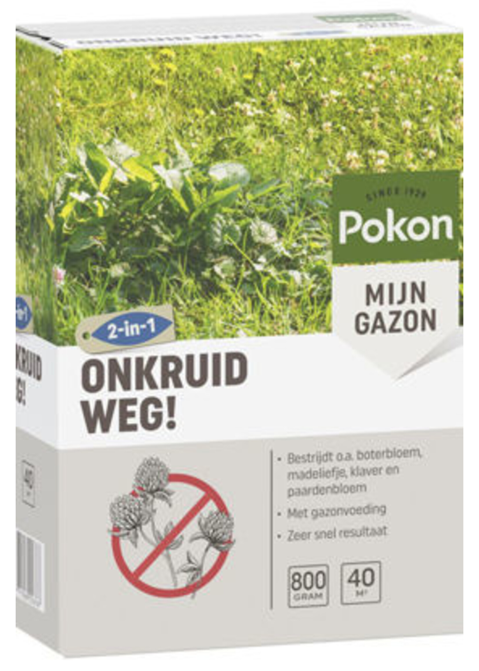 Pokon Pokon Onkruid Weg! 40 m2 T/M  250 m2.