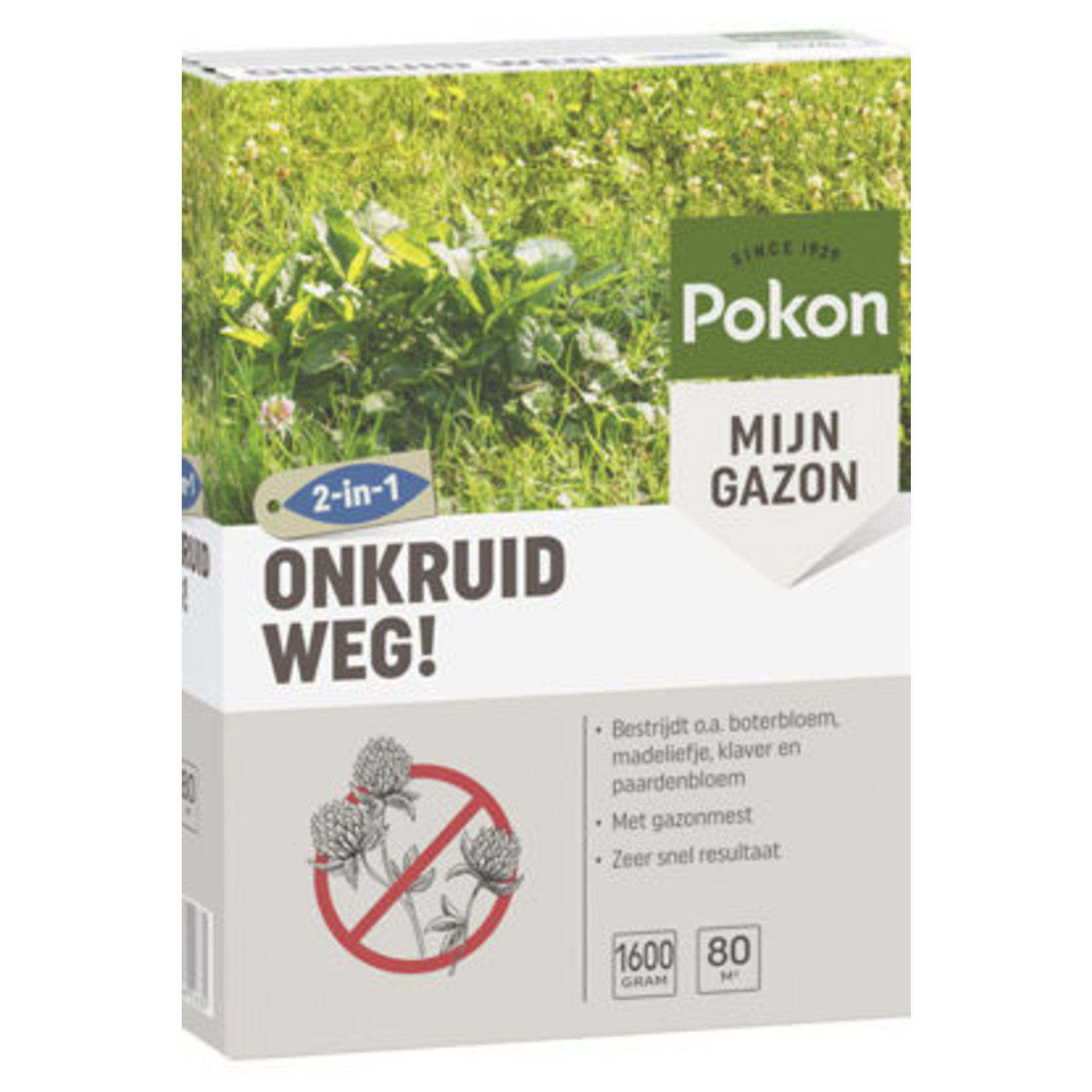 Pokon Pokon Onkruid Weg! 80 m2 = 1600 gr