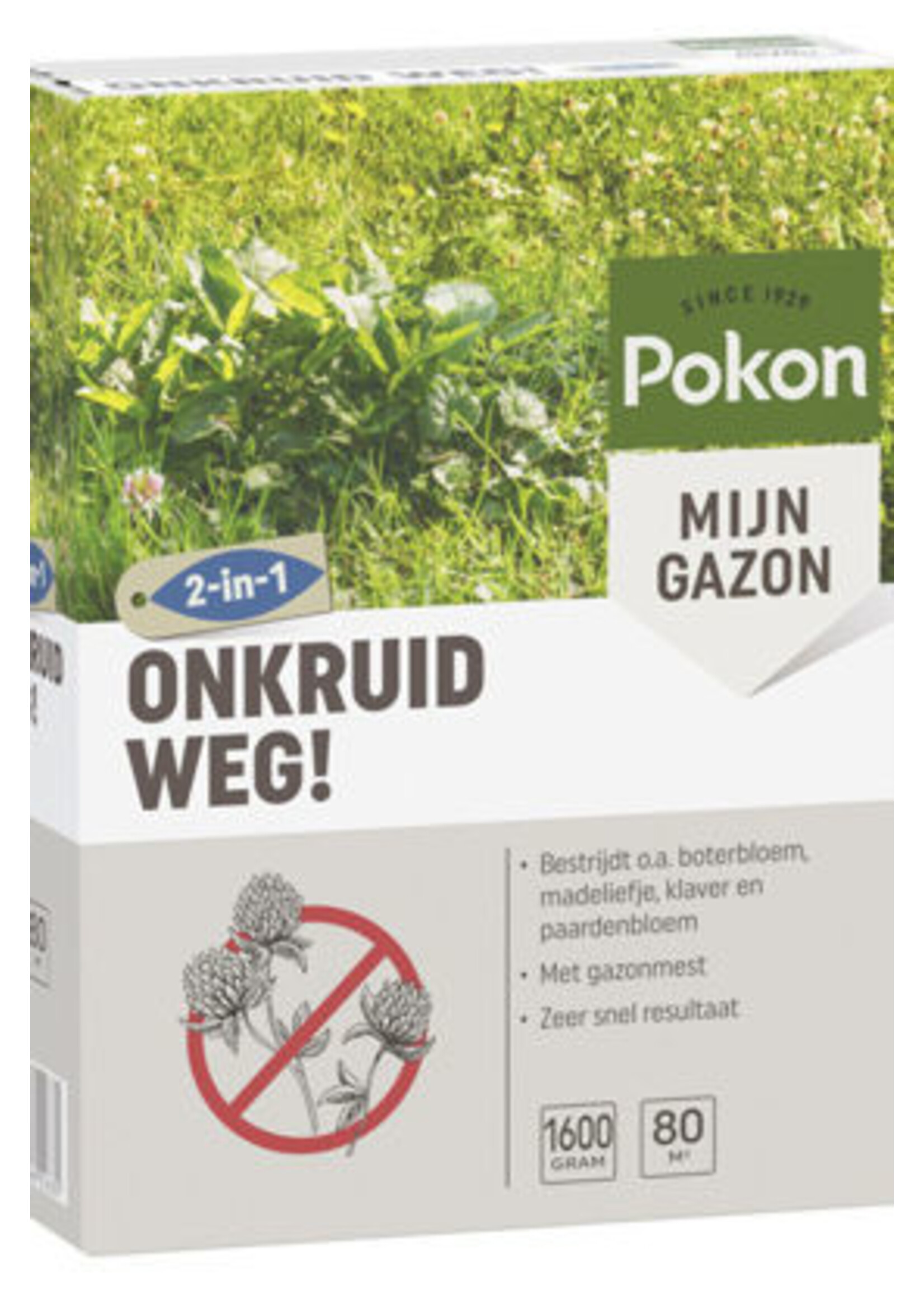 Pokon Pokon Onkruid Weg! 80 m2 = 1600 gr