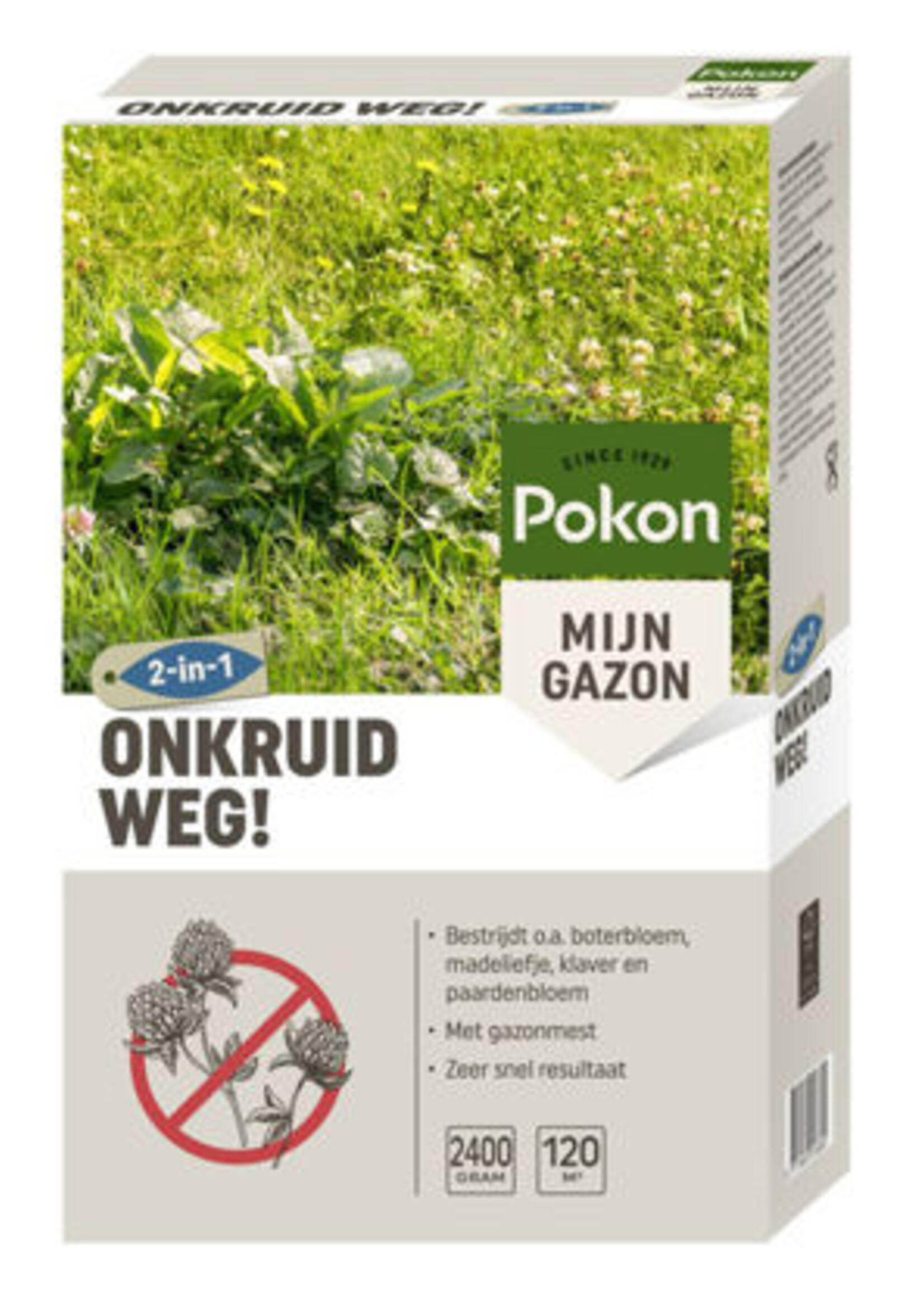 Pokon Pokon Onkruid Weg! 120 m2 = 2400 gr