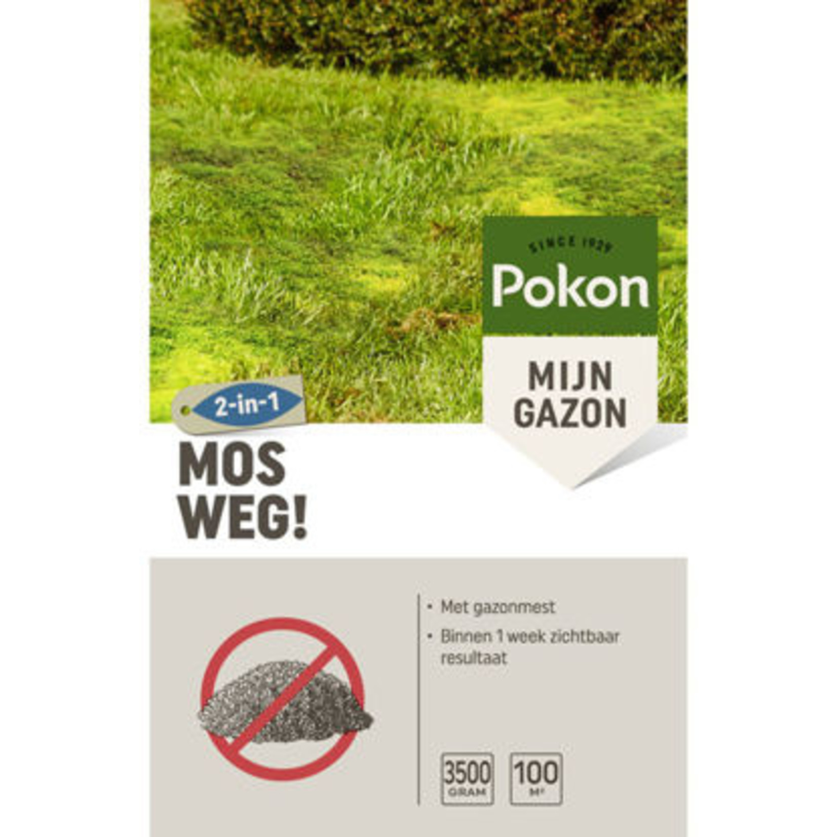 Pokon Pokon Mos Weg! 100 m2 = 3500gr