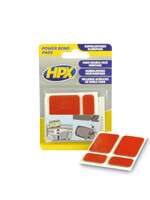 Dubbelzijdig acryl tape HSA Powerbond pads antraciet (4 st)