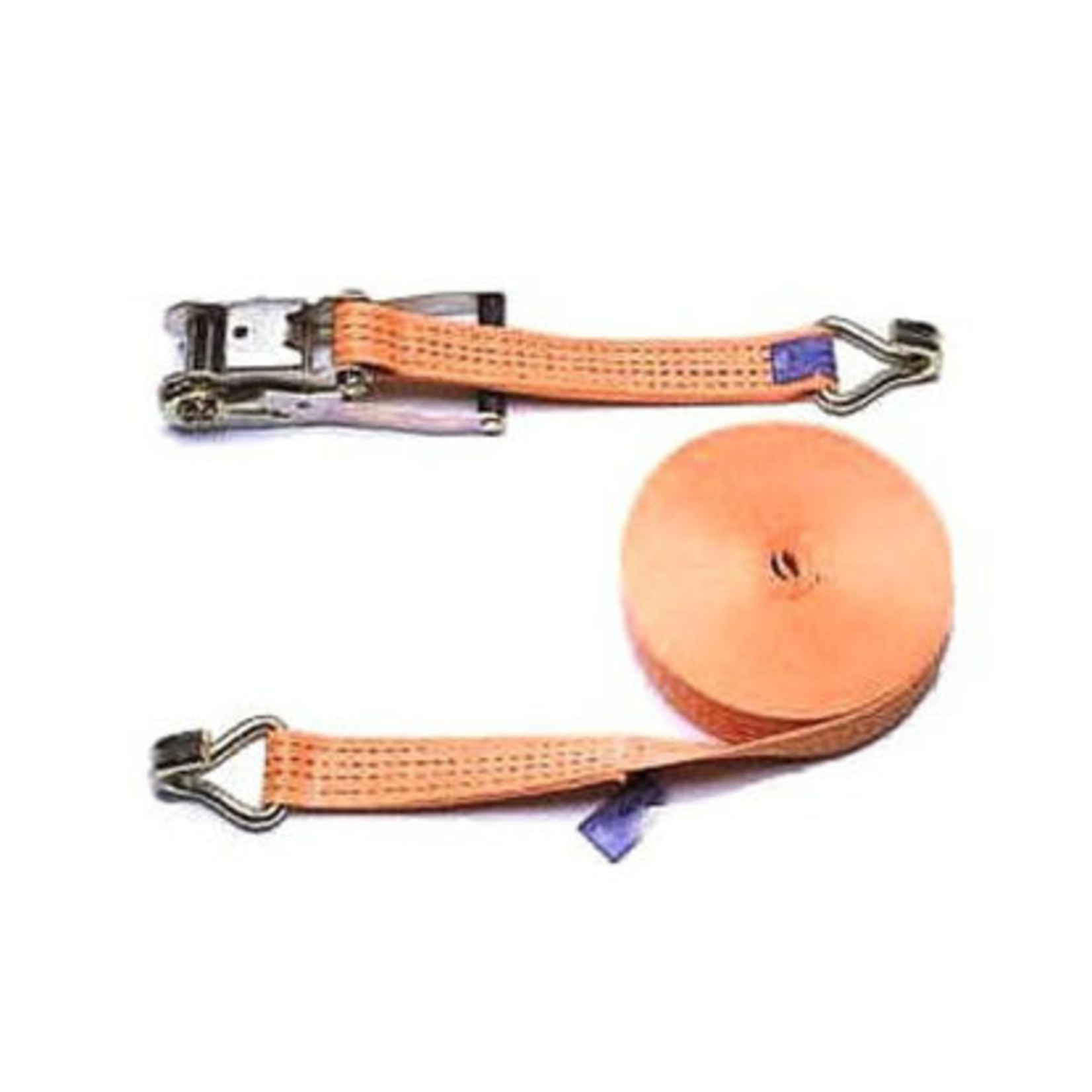 Spanband 10m/ 50mm oranje