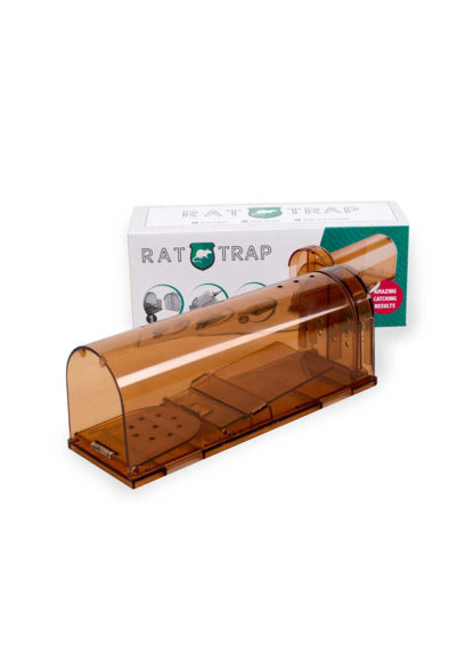 Vangkooi Rat, -RatTrap- kunststof 1-ingang