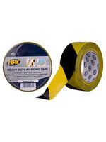 Zelfklevende afzettape Heavy Duty geel/zwart 48mm x 33m.