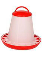 Ophangvoersilo kunstst.met deksel 10kg