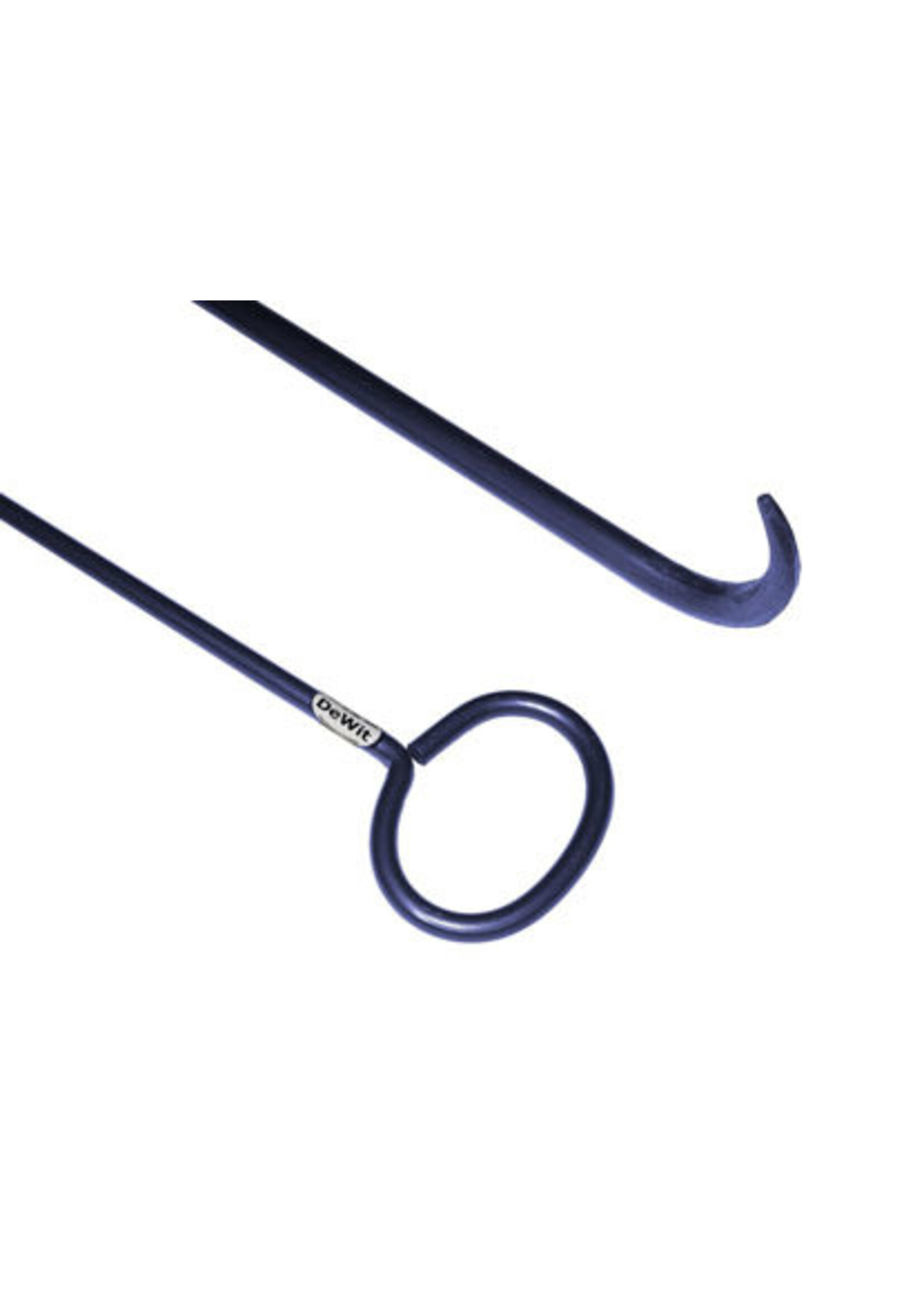 De wit Tuingereedschap Putdekselhaak 750 x 16mm met krul  *deWit*