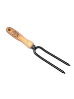 De wit Tuingereedschap Wiedvork 2 tands essen handvat 14cm *deWit*