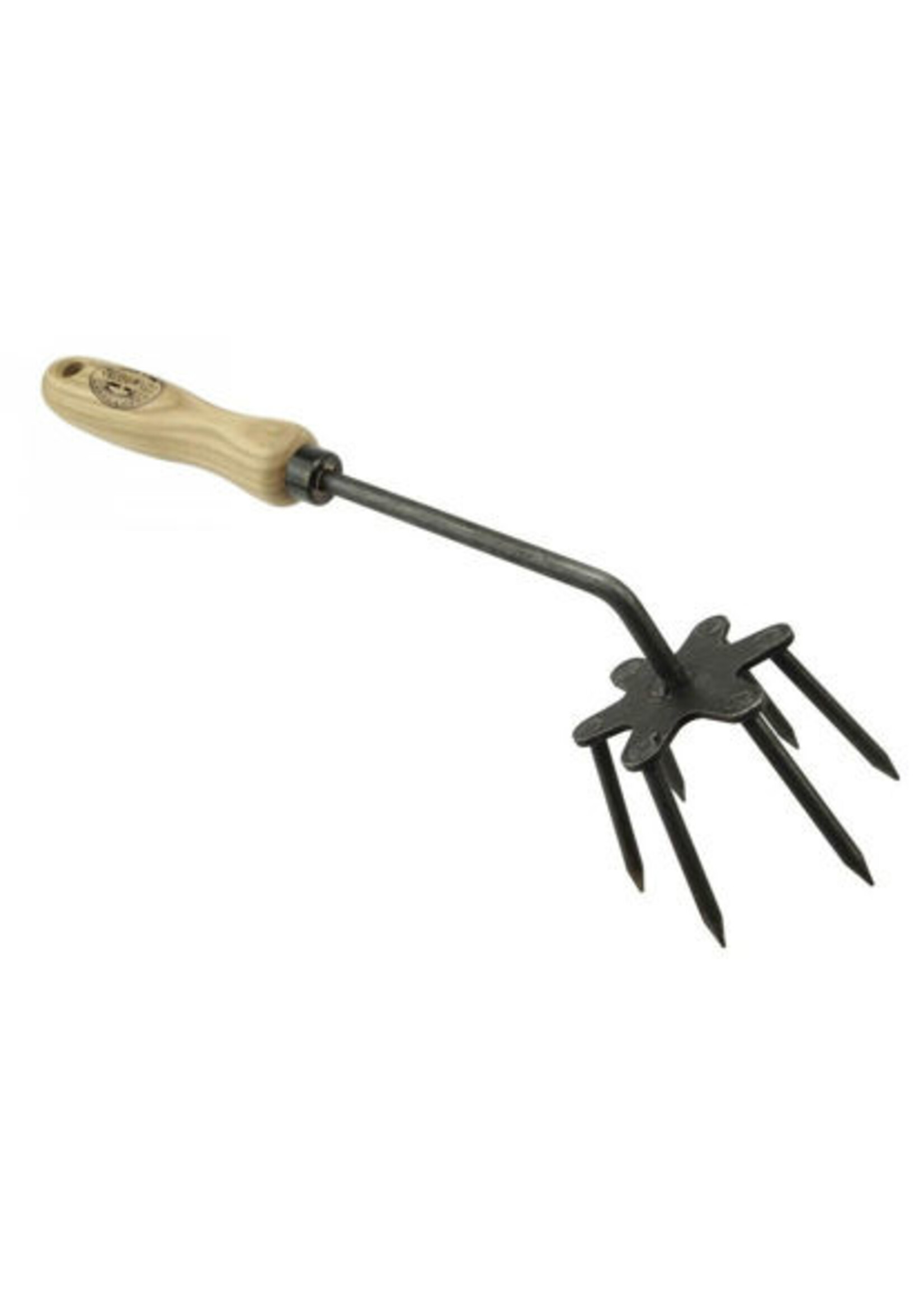 De wit Tuingereedschap Tuinwoeler essen handvat 14cm *deWit*