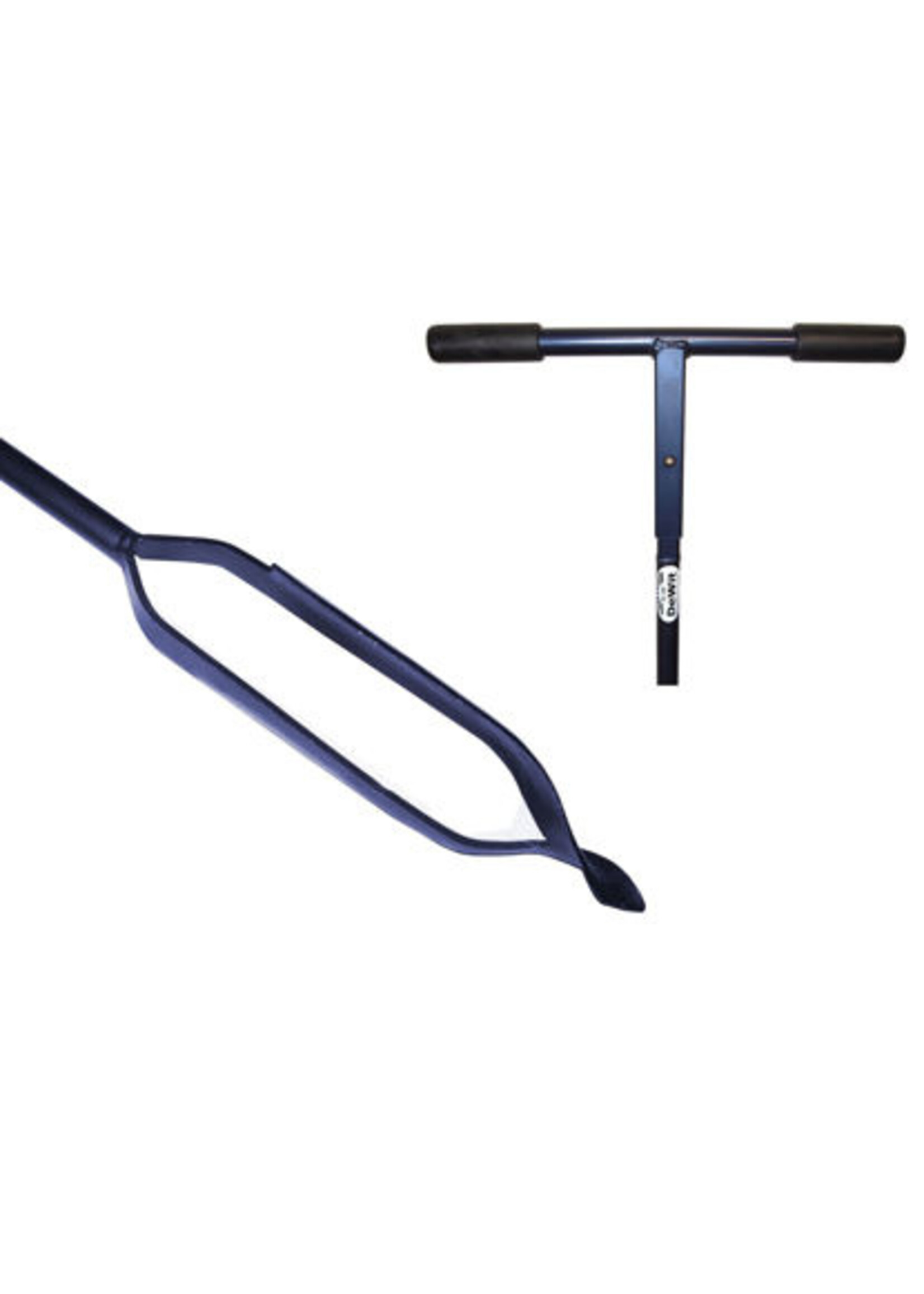 De wit Tuingereedschap Grondboor gedraaide punt 18cm verlengbaar *deWit*