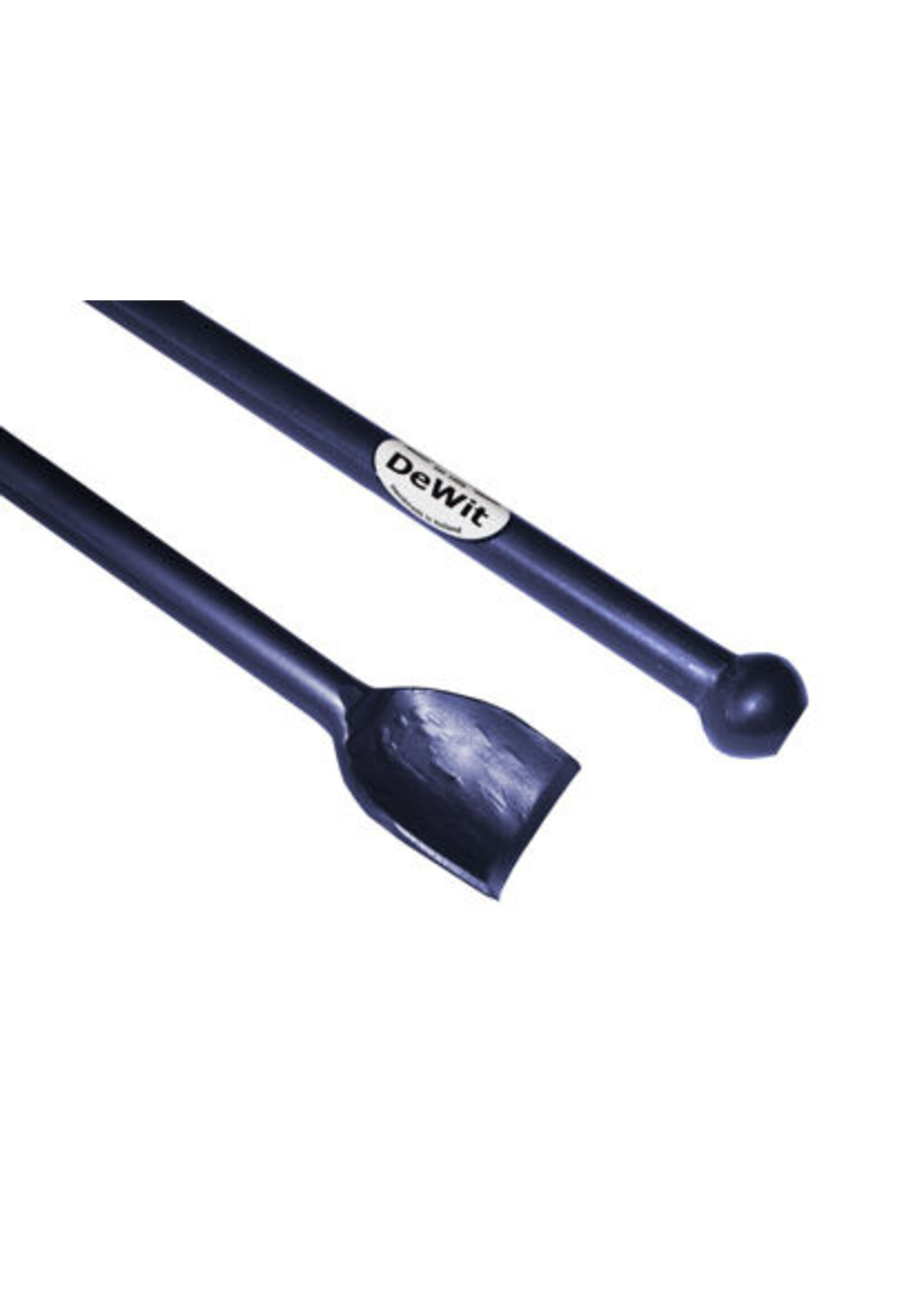 De wit Tuingereedschap Stootijzer 1200 x 28mm ronde bek en knop,  *deWit*