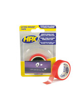 Dubbelzijdig bevestigingstape TRANSPARANT 19mm x 1.50m.