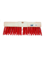 Gemeentebezem 45cm, kunstvezel rood  MM