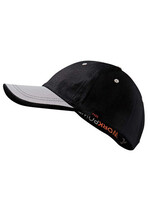 Werk- /BaseballCap, zwart, grijze klep