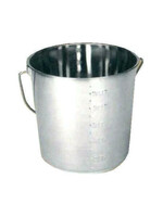 Emmer RVS met hengsel