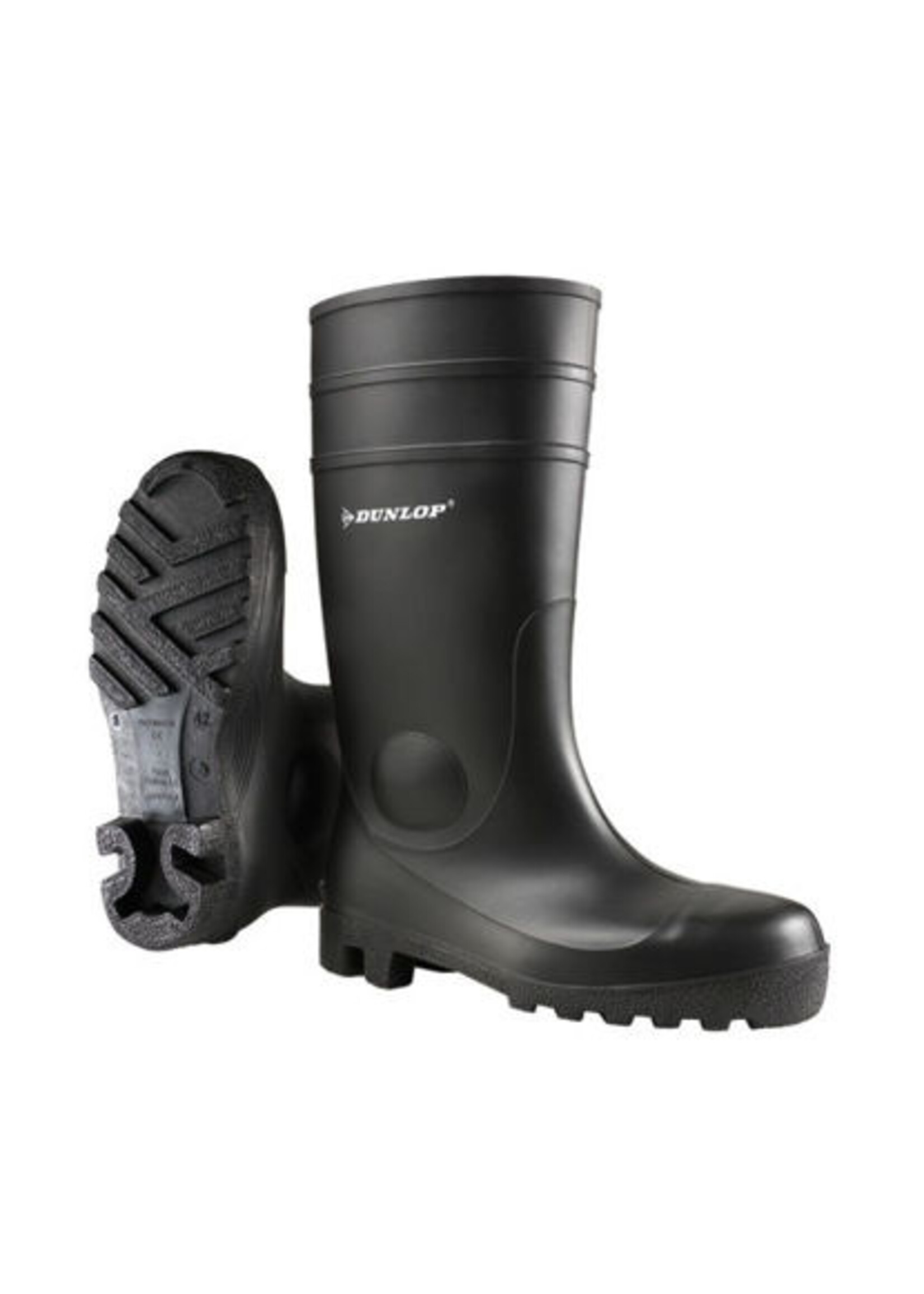 Bouwlaars Dunlop zwart sn+sz (S5), mt.36