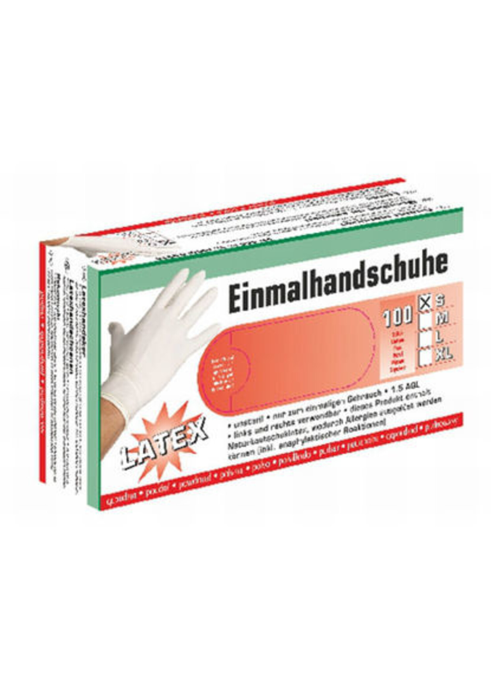 Handschoen LATEX (100) -L