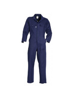 Drukknoopoverall katoen Havep marine 54