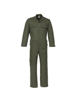 Metaalknoopoverall Havep groen, 53