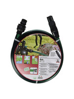 Aanzuigslang-set 1", 4m + kunststof zuigkorf